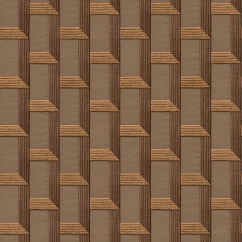 Geometric 3D non-woven wallpaper with a vinyl surface DE120074, Wallstitch, Design ID