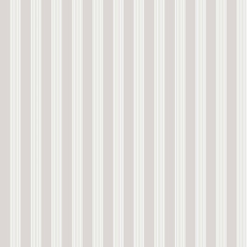 Gray wallpaper with white stripes, 12381, Fiori Country, Parato