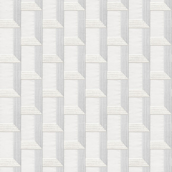 Geometric 3D non-woven wallpaper with a vinyl surface DE120071, Wallstitch, Design ID