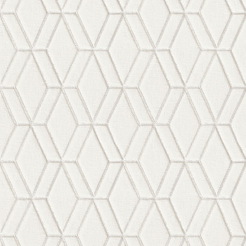Non-woven geometric wallpaper with a vinyl surface DE120061, Wallstitch, Design ID