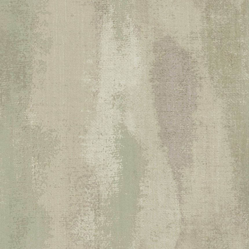 Green-beige non-woven wallpaper, stucco, 24405, Textum, Cristiana Masi by Parato