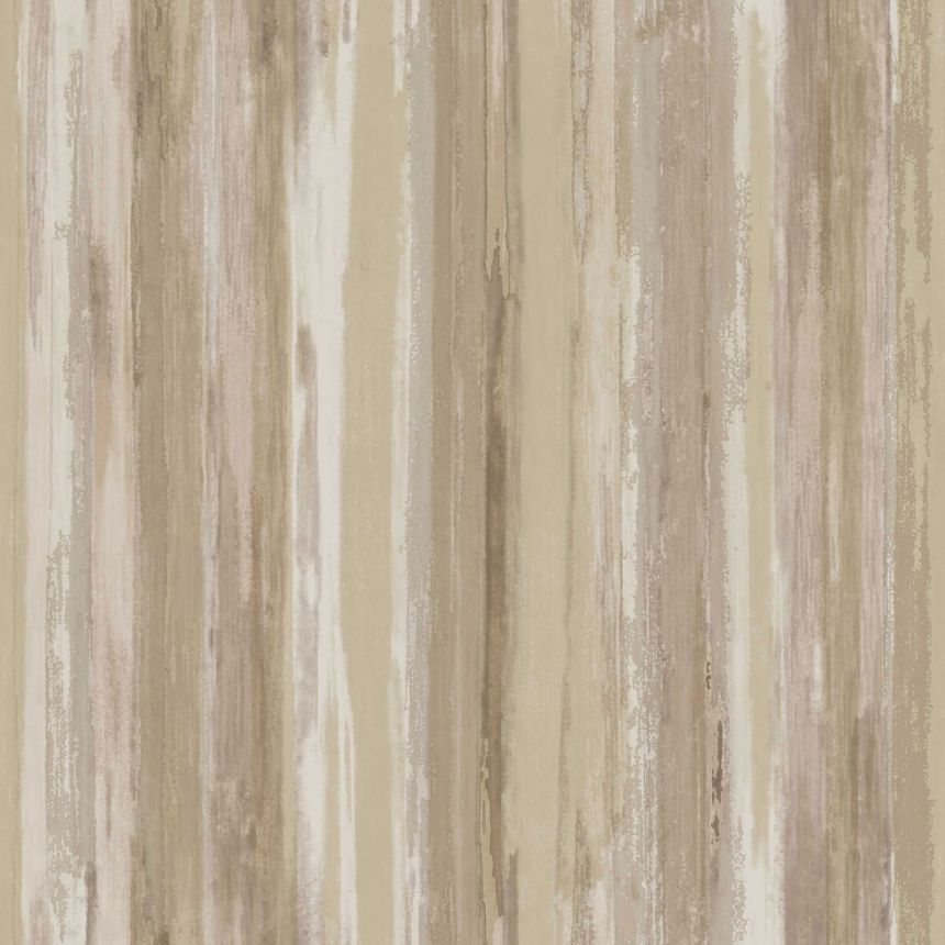 Beige-gold non-woven wallpaper, stripes, 24433, Textum, Cristiana Masi by Parato