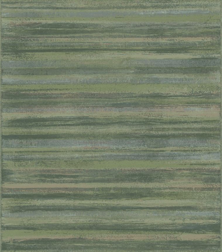 Green non-woven wallpaper, stripes, 24467, Textum, Cristiana Masi by Parato