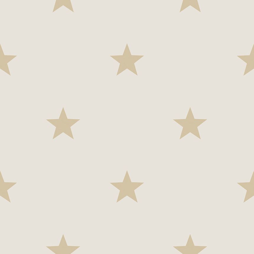 Cream wallpaper with gold stars, 16648, Friends & Coffee, Cristiana Masi by Parato