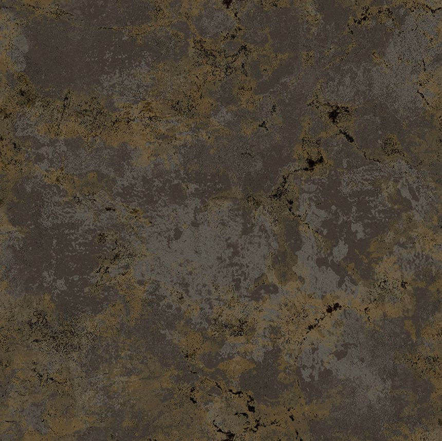 Black-gold wallpaper, stucco, concrete, 16682, Friends & Coffee, Cristiana Masi by Parato