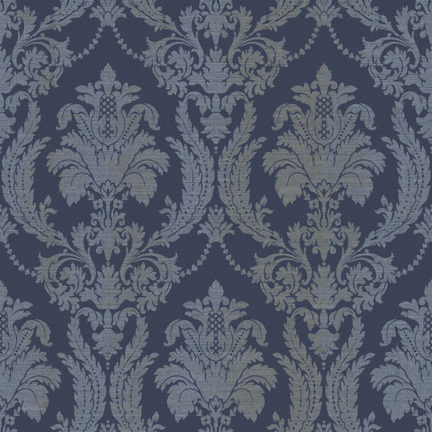 Blue baroque wallpaper, 28809, Thema, Cristiana Masi by Parato