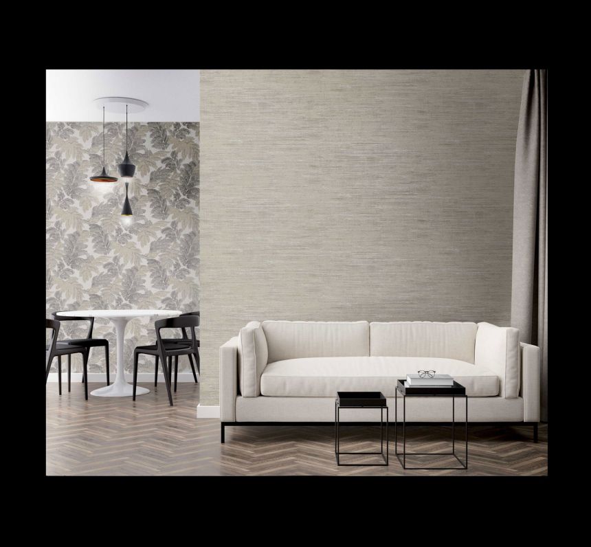 Cream-beige non-woven wallpaper, 28881, Thema, Cristiana Masi by Parato
