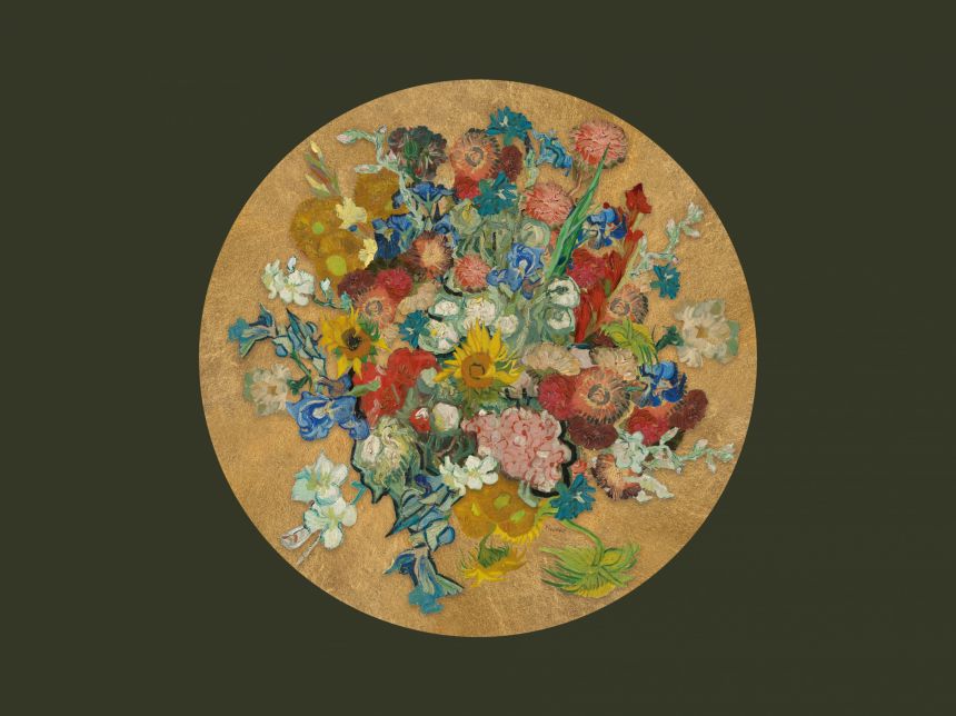 Floral wall mural, 5028604 DX,  Van Gogh III,  BN Walls