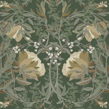 Art Nouveau non-woven floral wallpaper, 139420, Vintage Flowers, Esta Home