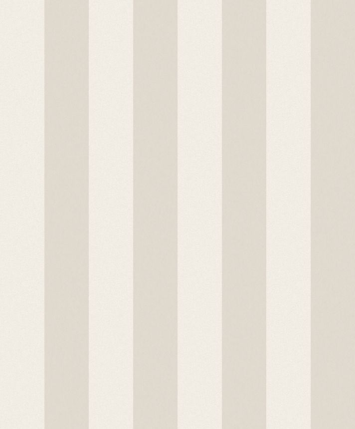 Beige striped wallpaper, OTH401, Othello, Zoom by Masureel