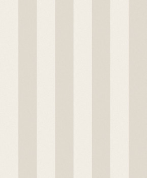 Beige striped wallpaper, OTH401, Othello, Zoom by Masureel