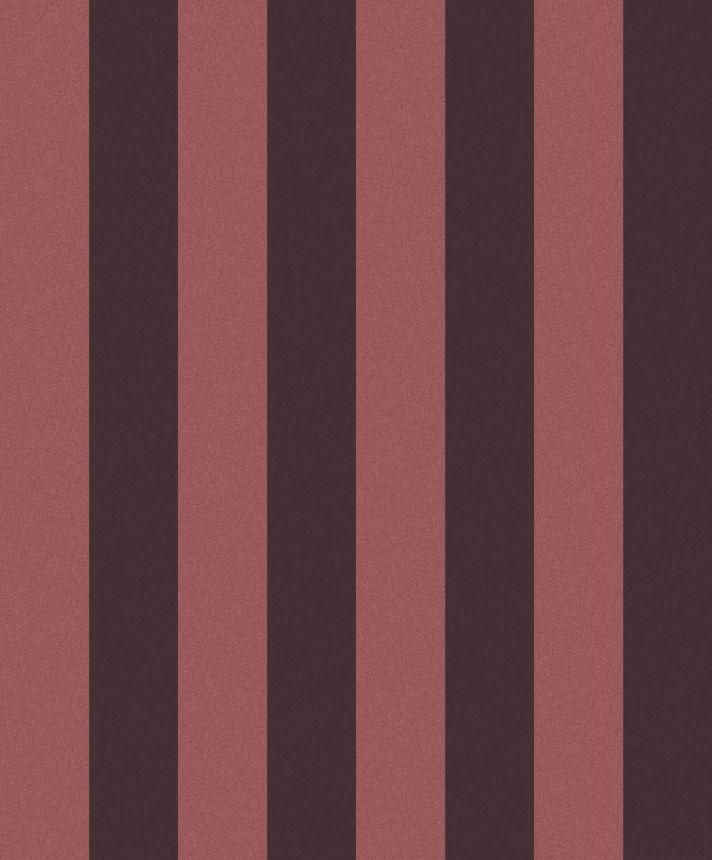 Black-pink striped wallpaper, OTH406, Othello, Zoom by Masureel