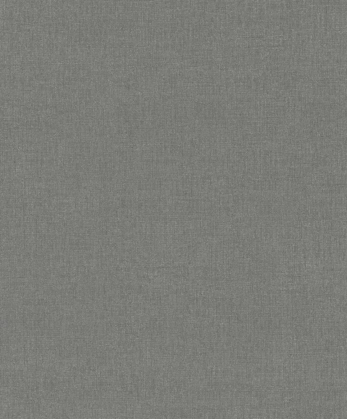 Gray wallpaper, fabric imitation, KWA802, Othello, Zoom by Masureel