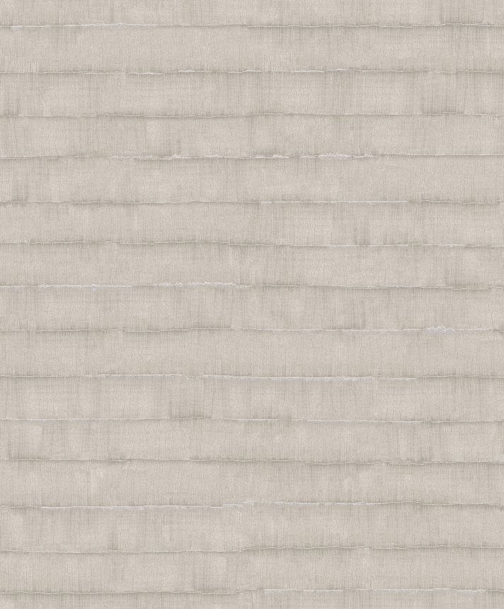 Grey-beige striped wallpaper, SPI504, Spirit of Nature, Khroma by Masureel