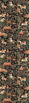 Non-woven picture wall mural, nature, horses, DGSUM1021, Summer, Khroma by Masureel