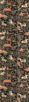 Non-woven picture wall mural, nature, horses, DGSUM1022, Summer, Khroma by Masureel