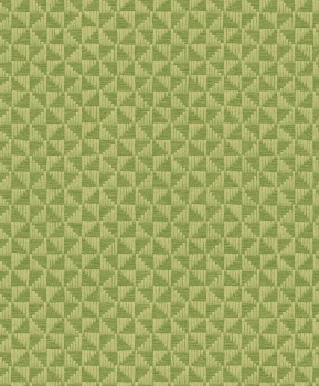 Green geometric wallpaper, ZEN304, Zen, Zoom by Masureel