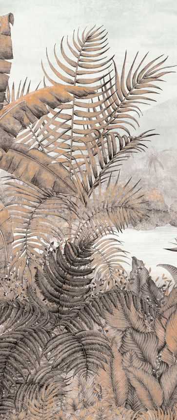 Wall mural, Tropical forest, palm trees, DG3RAI1021, Wall Designs III, Khroma by Masureel