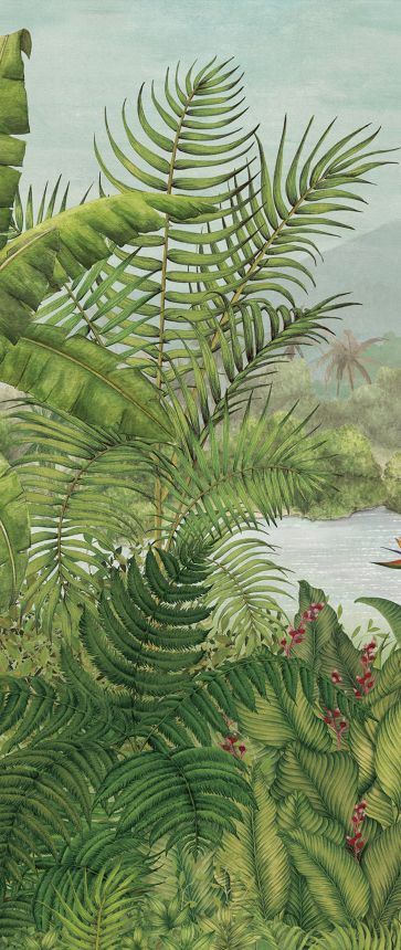 Wall mural, Tropical forest, palm trees, DG3RAI1031, Wall Designs III, Khroma by Masureel