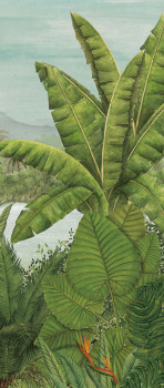Wall mural, Tropical forest, palm trees, DG3RAI1033, Wall Designs III, Khroma by Masureel
