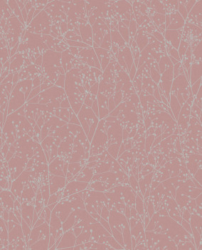 Pink wallpaper, flowers, 120373, Wiltshire Meadow, Clarissa Hulse