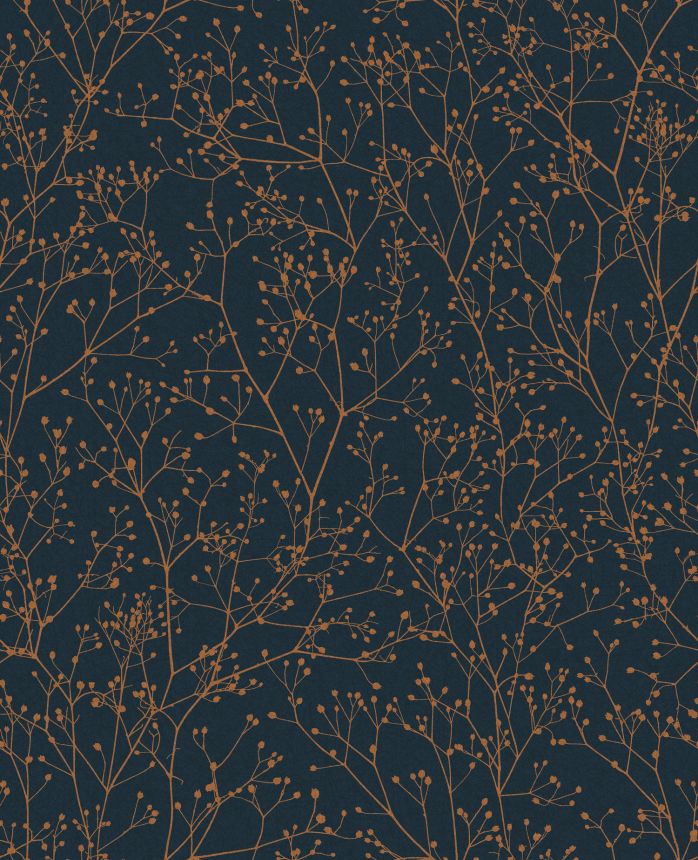 Blue wallpaper, flowers, 120381, Wiltshire Meadow, Clarissa Hulse