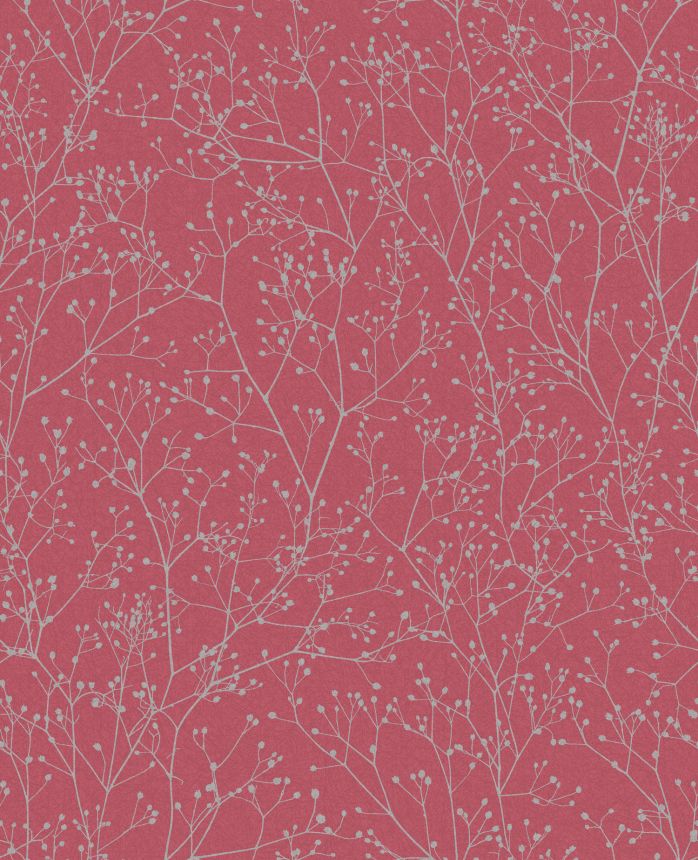 Rose-silver wallpaper, flowers, 120398, Wiltshire Meadow, Clarissa Hulse