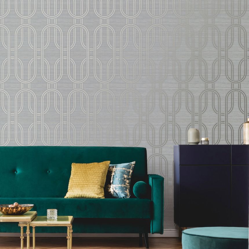 Luxury geometric pattern wallpaper, 120857, Indulgence, Graham Brown Boutique