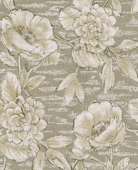 Luxury gray-beige floral wallpaper, 333412, Emerald, Eijffinger
