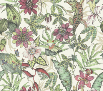 Non-woven wallpaper, tropical forest, BL1702, Blooms Second Edition Resource Library, York