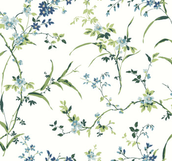 Non-woven wallpaper, blossom branches, BL1744, Blooms Second Edition Resource Library, York