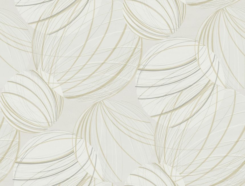 Gray-beige geometric 3D wallpaper, EV3906, Candice Olson Casual Elegance, York