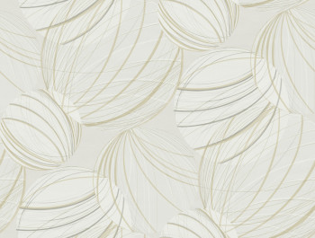 Gray-beige geometric 3D wallpaper, EV3906, Candice Olson Casual Elegance, York