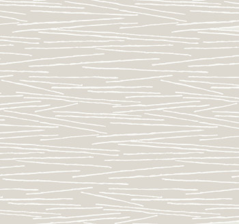 Metallic beige wallpaper, white lines, EV3930, Candice Olson Casual Elegance, York