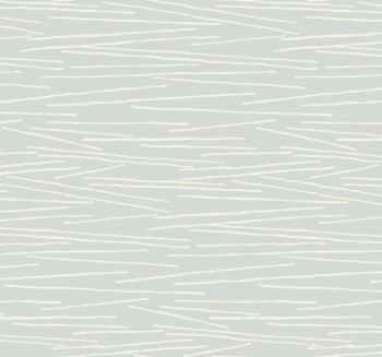Gray-blue wallpaper, white lines, EV3933, Candice Olson Casual Elegance, York