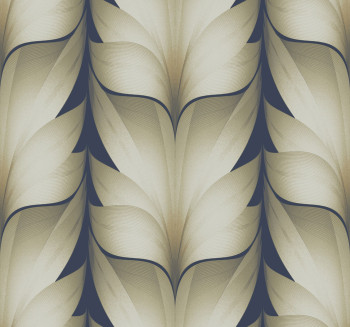 Blue-beige geometric wallpaper, EV3956, Candice Olson Casual Elegance, York