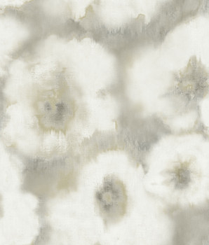 Gray-beige floral wallpaper, EV3962, Candice Olson Casual Elegance, York