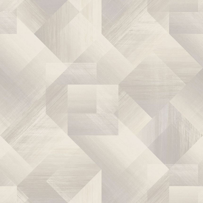 Beige geometric pattern wallpaper, UR3207, Universe 4, Grandeco