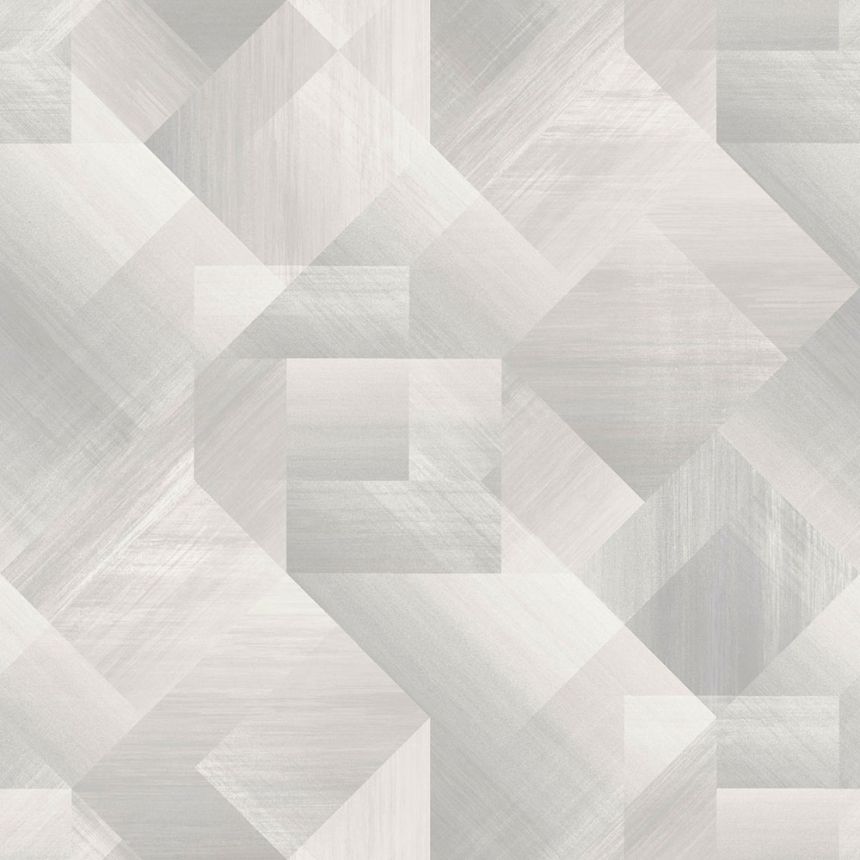 Gray-beige geometric pattern wallpaper, UR3222, Universe 4, Grandeco