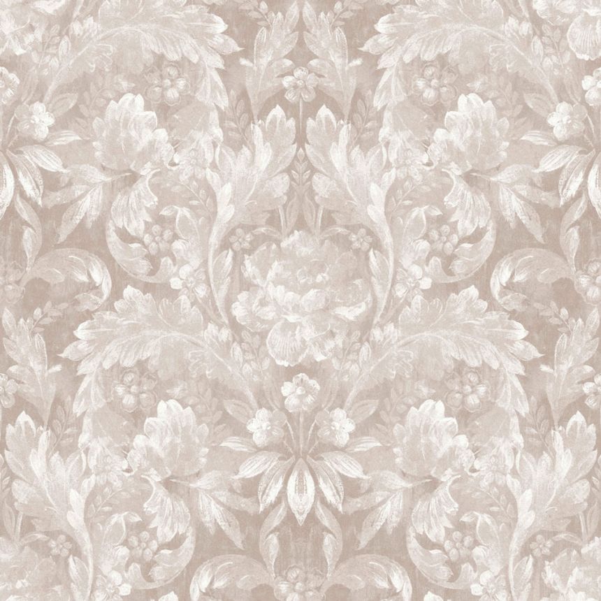 Gray floral non-woven wallpaper, 119843, Laura Ashley 3