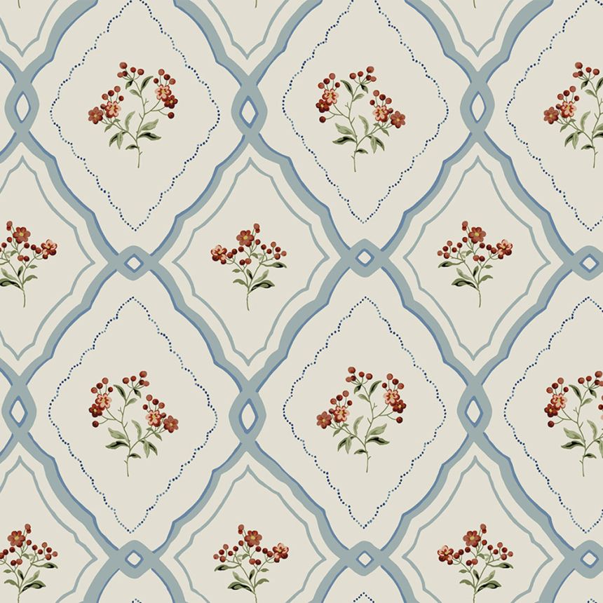 Non-woven floral wallpaper, 121066, Laura Ashley 3