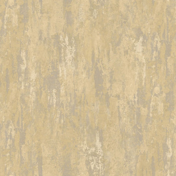 Gold-silver non-woven wallpaper, stucco,78602, Makalle II, Limonta