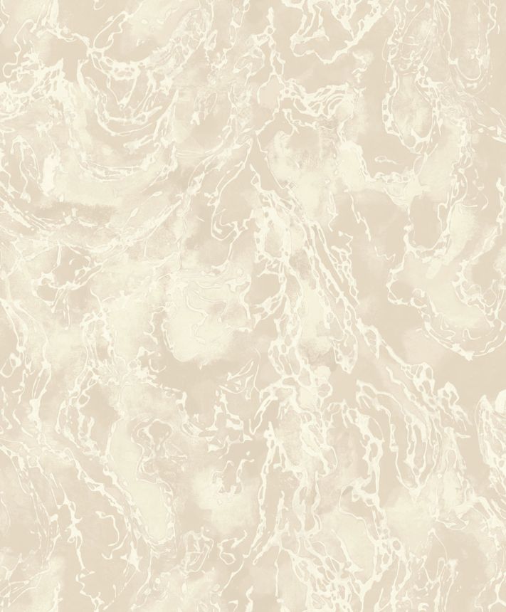 Luxury cream metallic wallpaper with a rough texture, 57306, Aurum II, Limonta