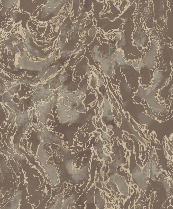 Luxury gray-brown metallic wallpaper with a rough texture, 57324, Aurum II, Limonta