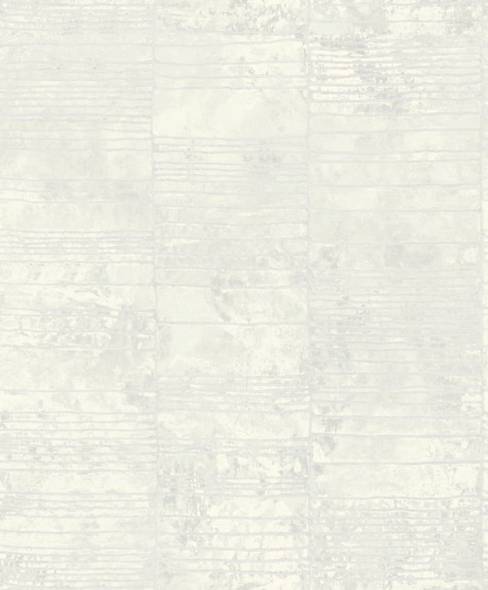 Luxury white geometric pattern wallpaper, 57411, Aurum II, Limonta