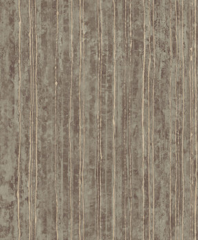 Luxury gray-brown striped wallpaper, 57724, Aurum II, Limonta