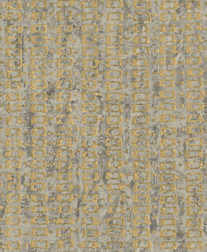 Luxury gray geometric pattern wallpaper 58707 Aurum II Limonta
