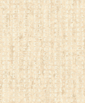 Luxury beige geometric pattern wallpaper, 58721, Aurum II, Limonta