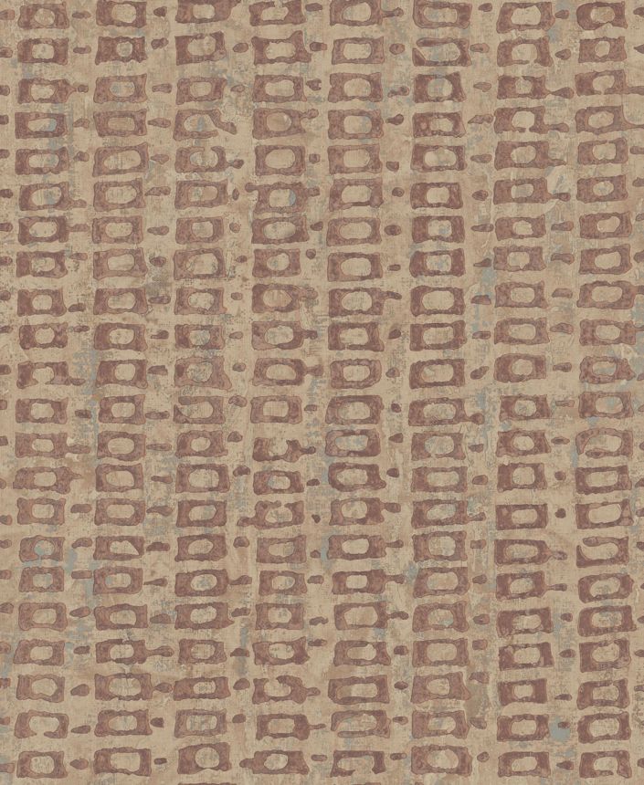 Luxury  bronze geometric pattern wallpaper, 58725, Aurum II, Limonta