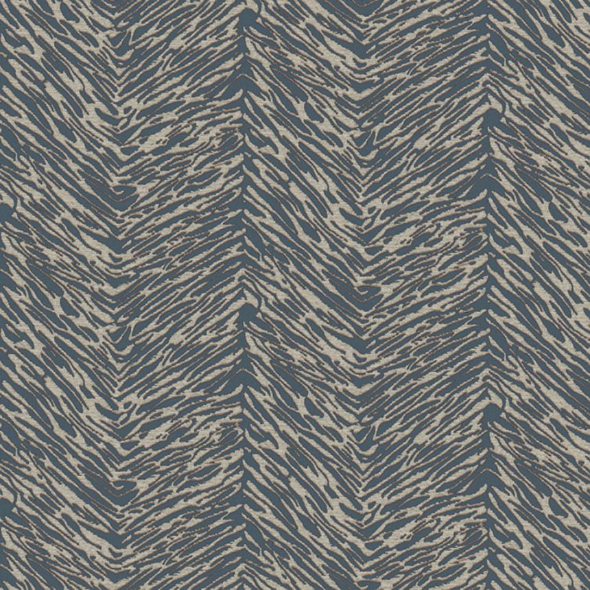 Blue-gray non-woven wallpaper, 07709, Makalle II, Limonta